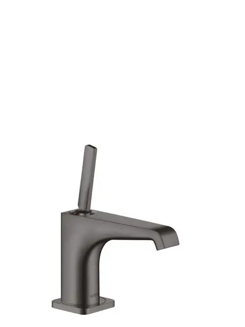 Standventil mit Einhebelgriff in Brushed Black Chrome von AXOR, ohne Ablaufgarnitur, zur Montage in Badezimmer- oder Küchenausstattungen.